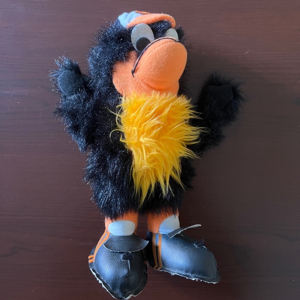 MLB Baltimore Orioles Collectable Plush Mascot Figurine Stuffed Animal 1979